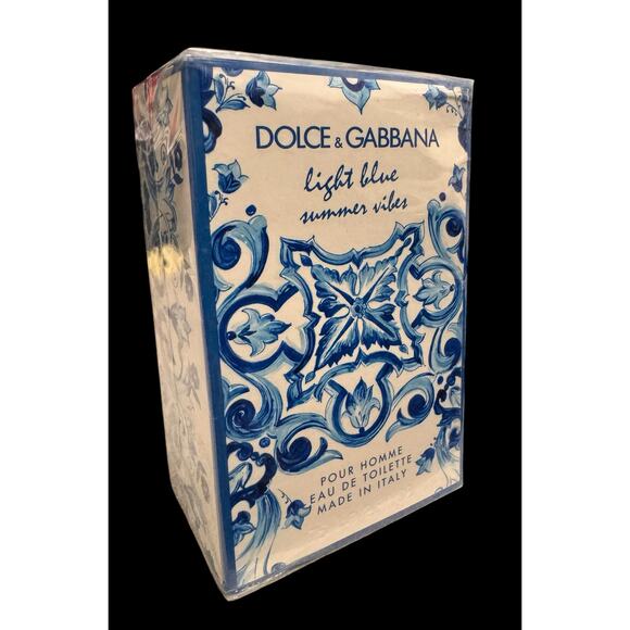 Dolce & Gabbana Light Blue Summer Vibes Pour Homme EDT 125ml - Picture 3 of 3